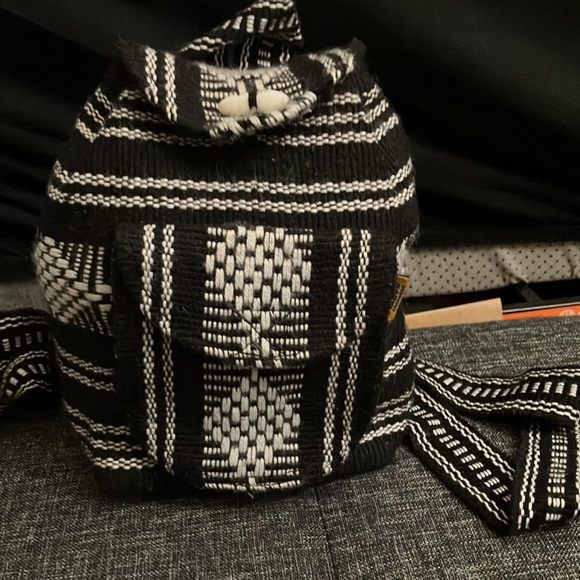 Woven Mini Backpack - Picture 2 of 9